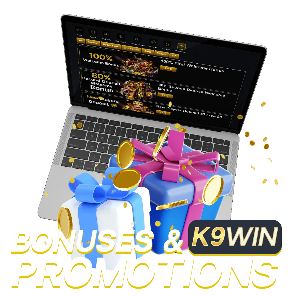 K9Win offers bonuses and promotions for Australian players.