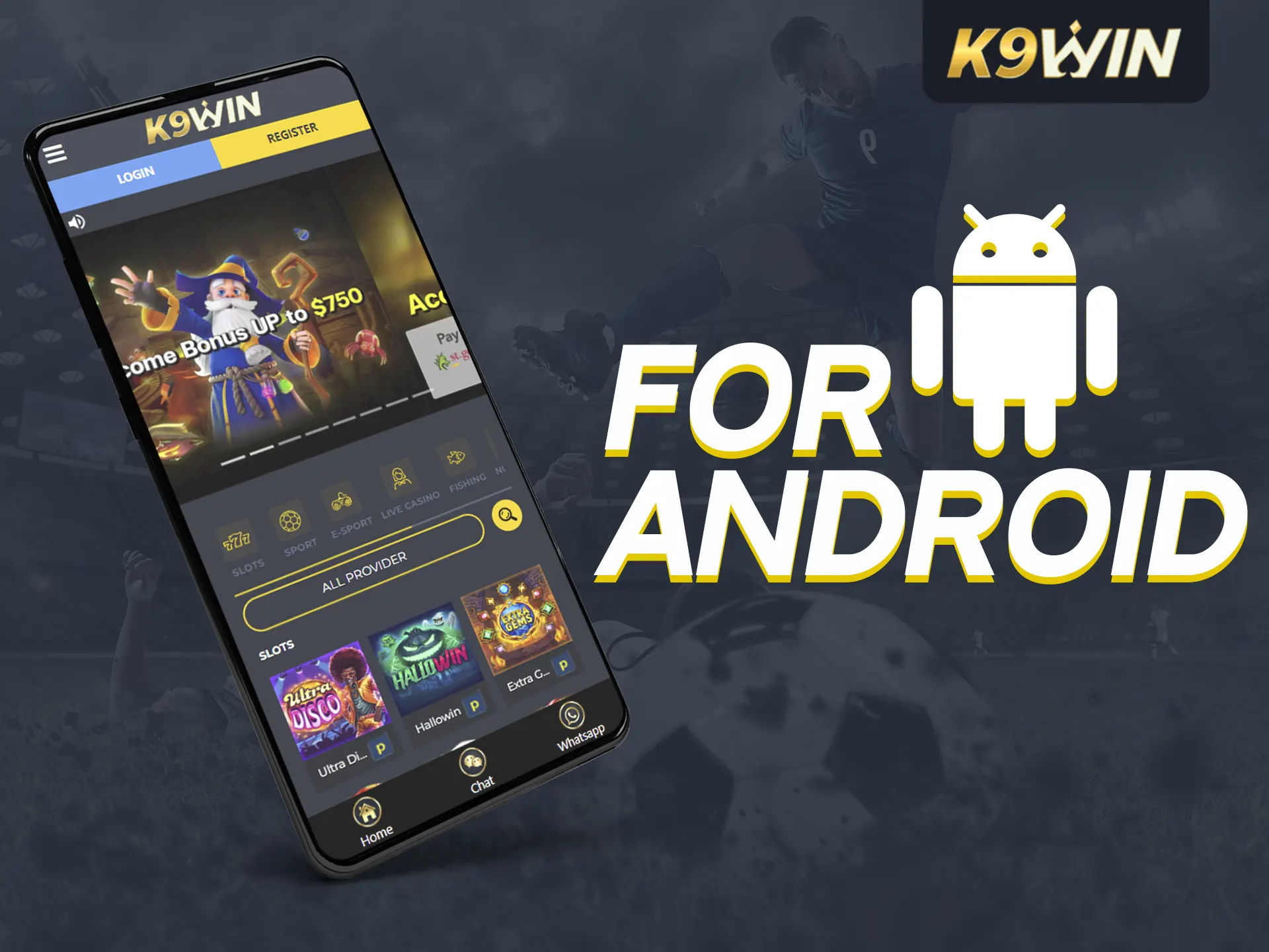 Get the K9Win app on Android easily with simple steps.