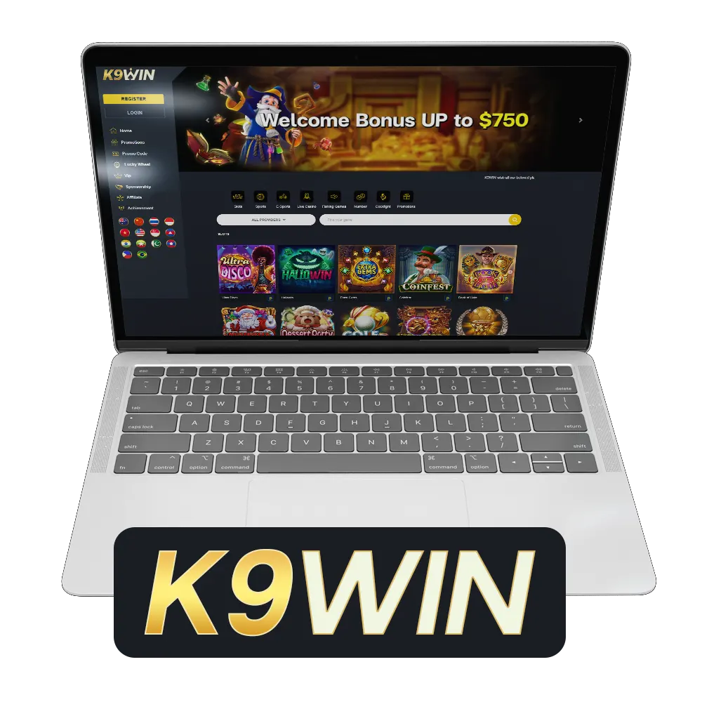 Join K9Win - popular, safe Australian platform for sports betting and casino games.