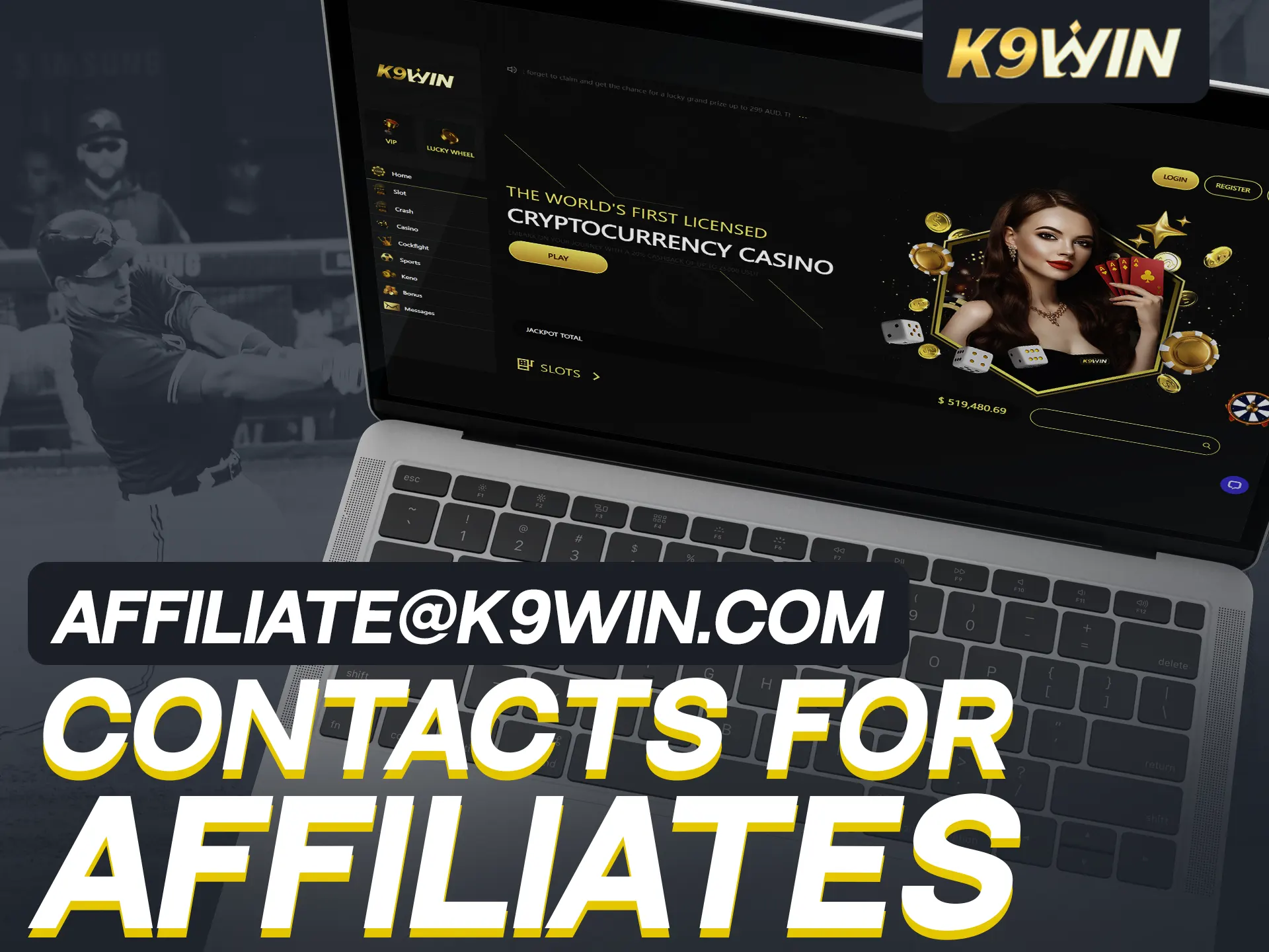 Contact K9Win for affiliate program details via email.